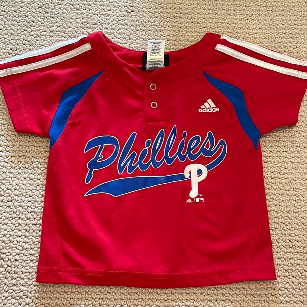 COPY - 2T phillies jersey tee by adidas